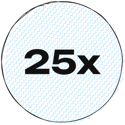 25x